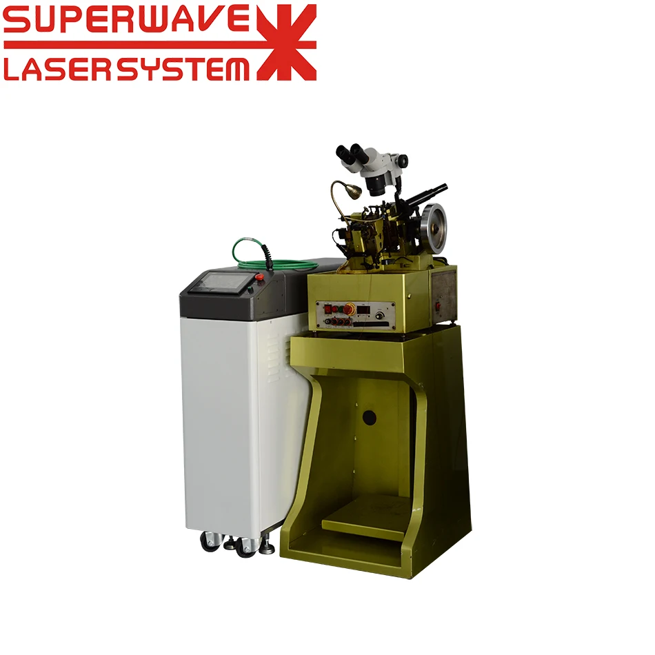 Automatic Ball Chain Making Machine With Jewelry Laser Welding Machine