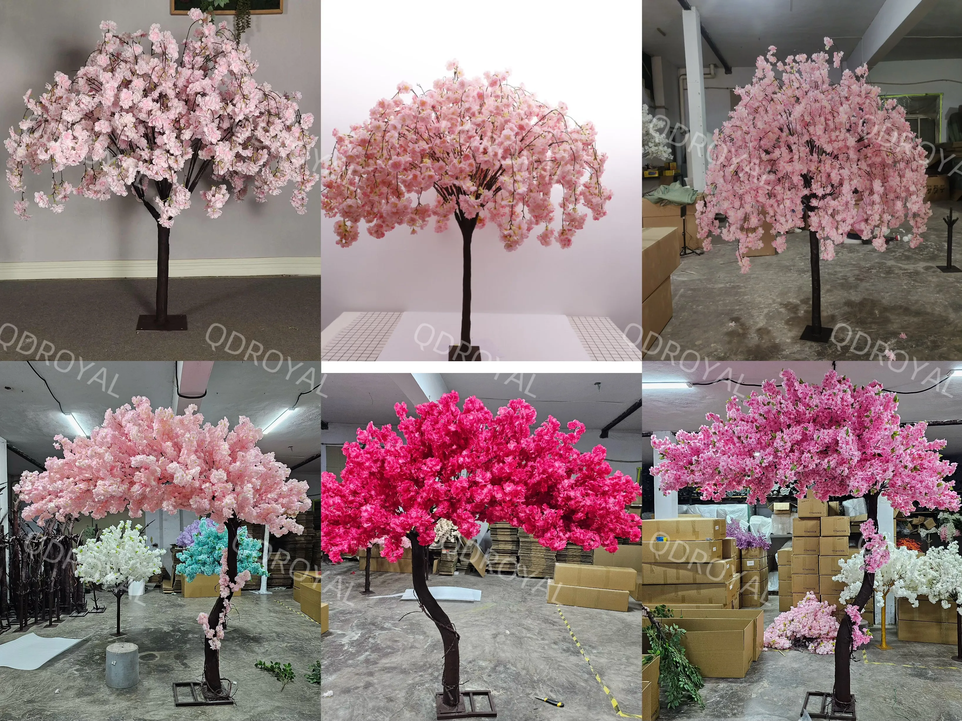 Customized Tree Customized Decorative Trees Artificial Cherry Blossom Tree Wedding ...