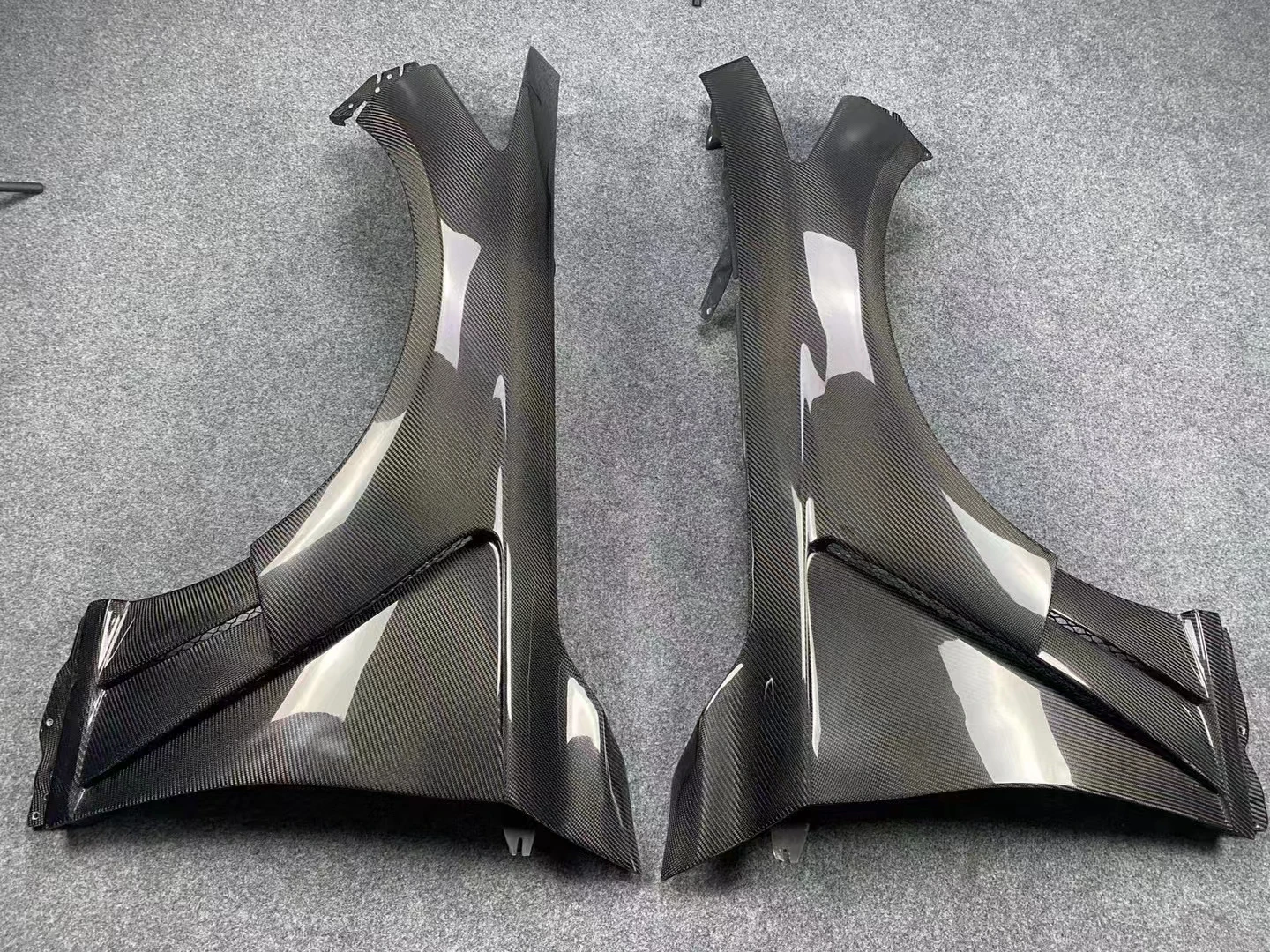 Brilliant Quality Carbon Fiber Q50 Side Fenders For Infiniti Q50 Carbon