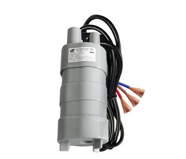 Pompe Submersible DC 12V – 600 L/h, Hauteur 5 M – Pour Aquarium Ou Bassin