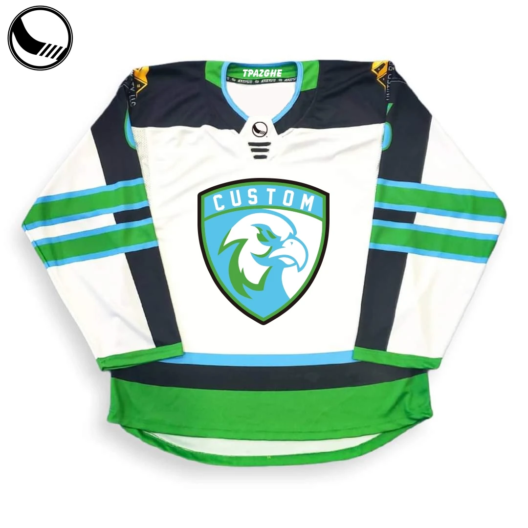 Cheap Team Ice Hockey Jersey Sublimated