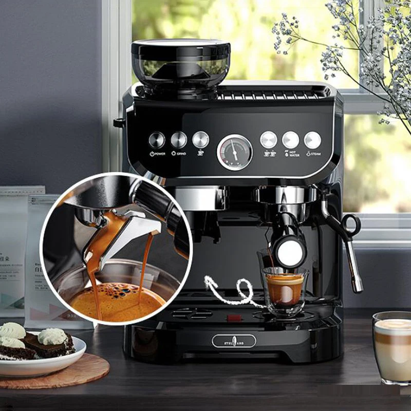 Home 19bar Semi Automatic Espresso Cafe Machines Professional