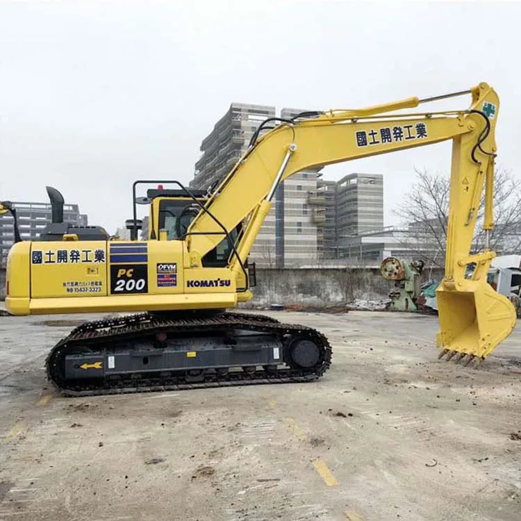 107KW Used Wheel Excavator 20ton Komatsu PC200-8 Excavator Good Condition