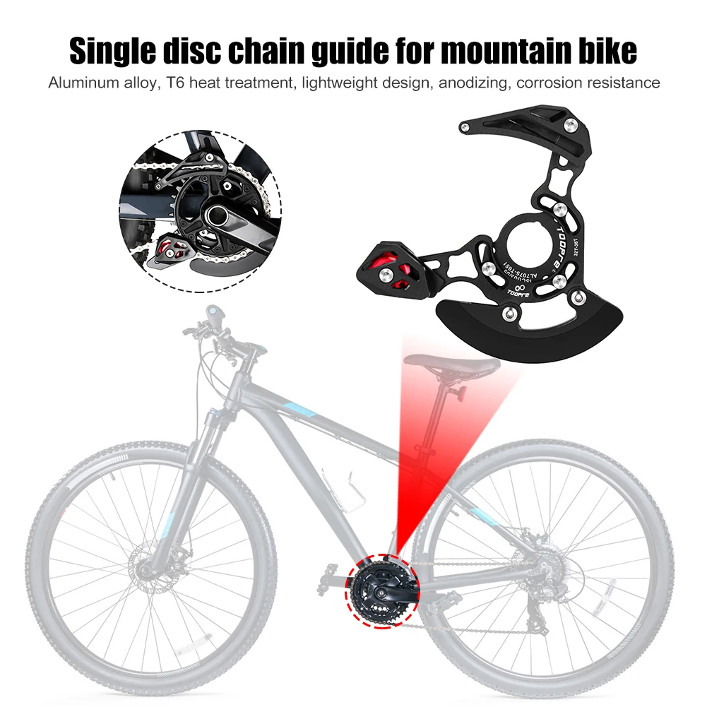 Bike Chain Guide Bottom Bracket Protector Mtb TOOPRE Mountain Bike