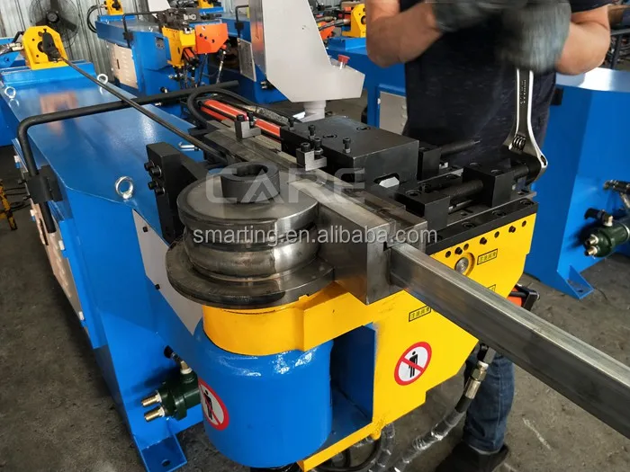 Dw50nc Manual Hydraulic Mandrel Square Tube Bending Machine Single Head