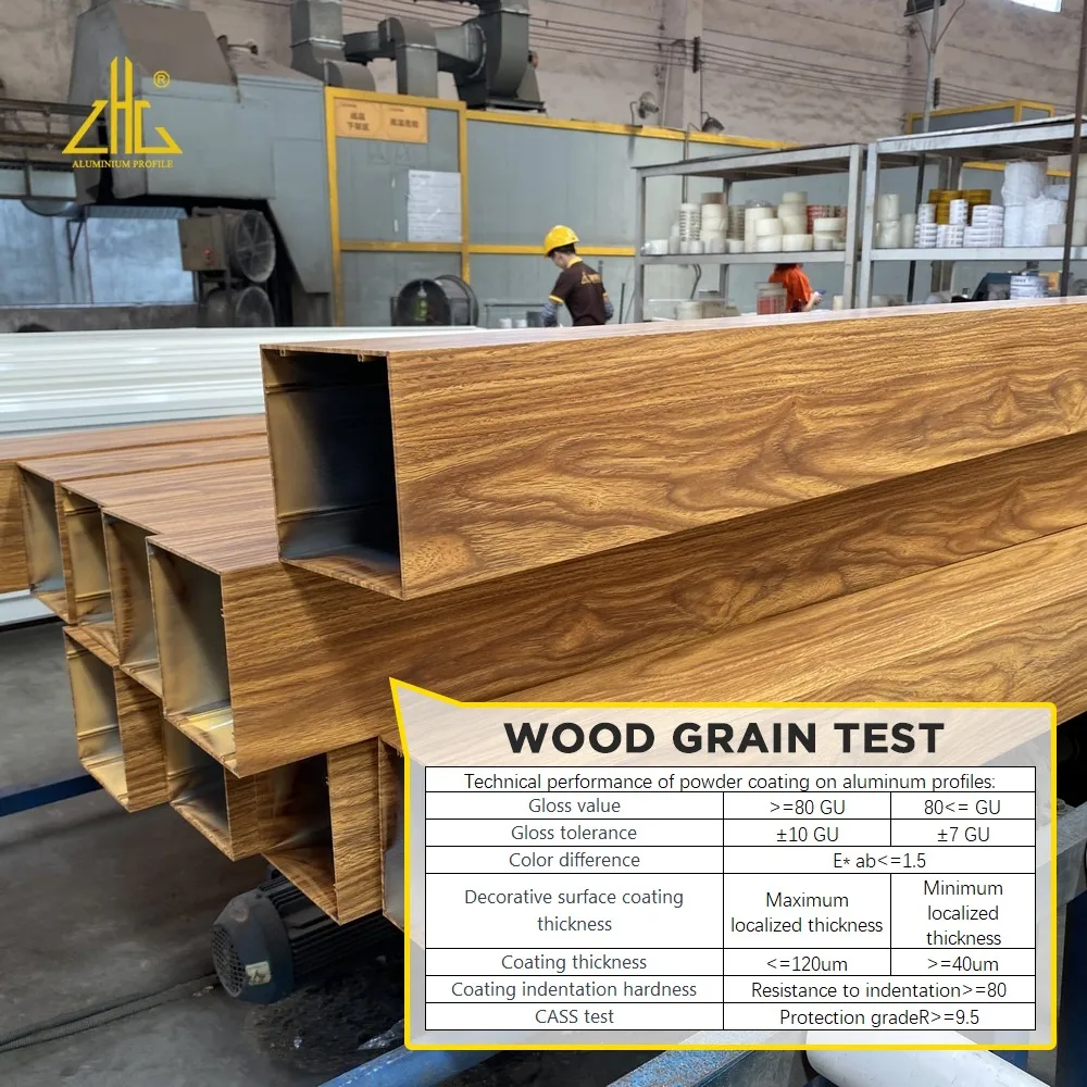Custom Wood Grain Extruded Cladding - Durable & Stylish