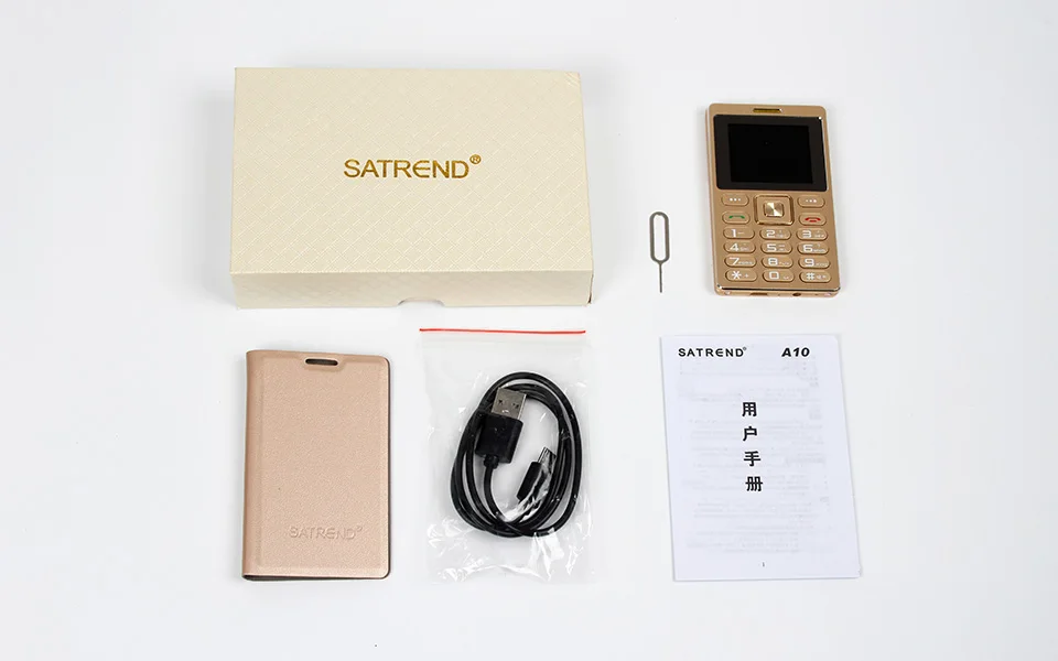 SATREND A10 Dual SIM 1.77 Inch Small Card Size Mobile Phone