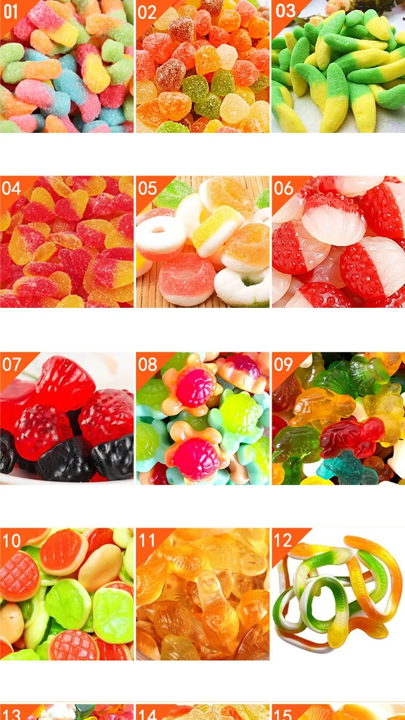 Wholesale Custom Halal Bulk Sweets And Candies Gummy Candy