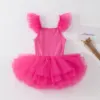 princess dress] rose red
