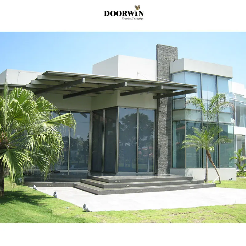 Topwindow Thermal Break Stick Frameless Profile Aluminium Glass and Aluminum and Curtain Wall