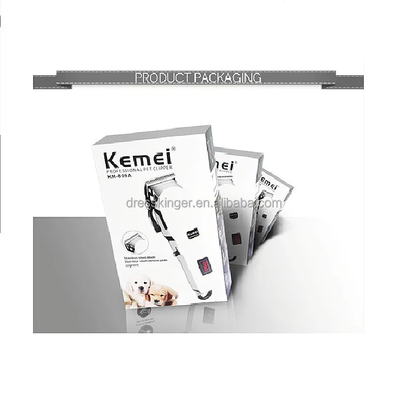 kemei KM-809A electric hair trimmer with LCD professional hair