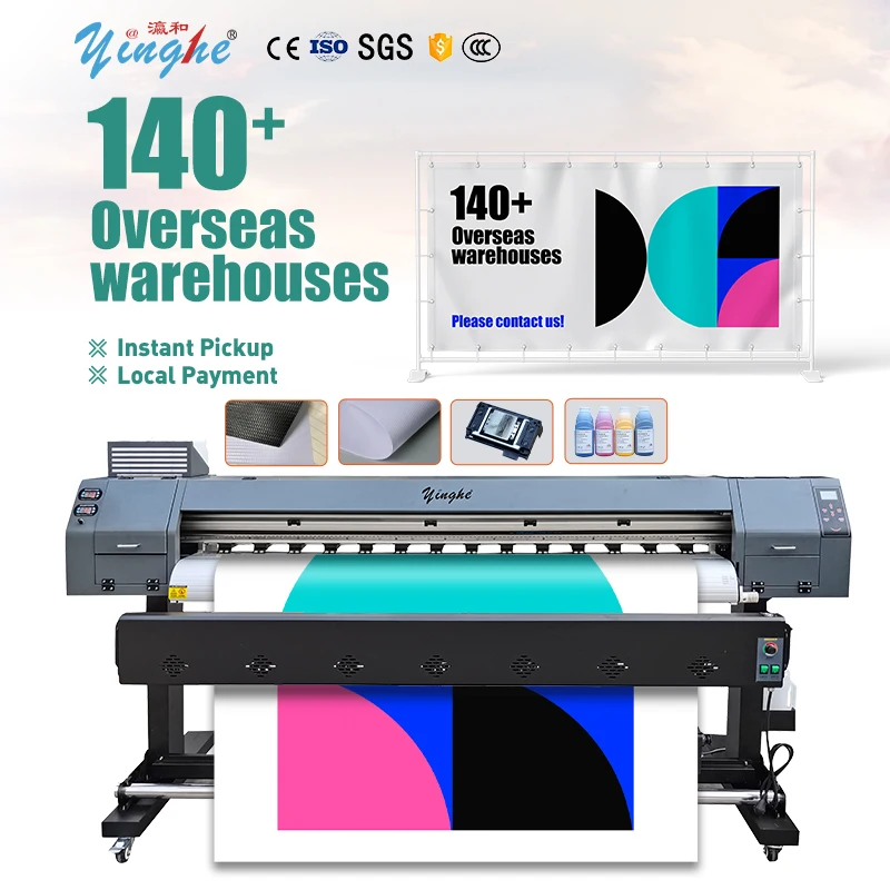 Automatic New Yinghe 1.8M 6 Feet Flex PVC Banner for Eco Solvent