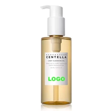 Private Label 6.76 Fl.oz 200ml Centella Light Herbal Cleansing Oil Gentle Korean Facial Foam Cleanser Double Cleansing Oil Oily