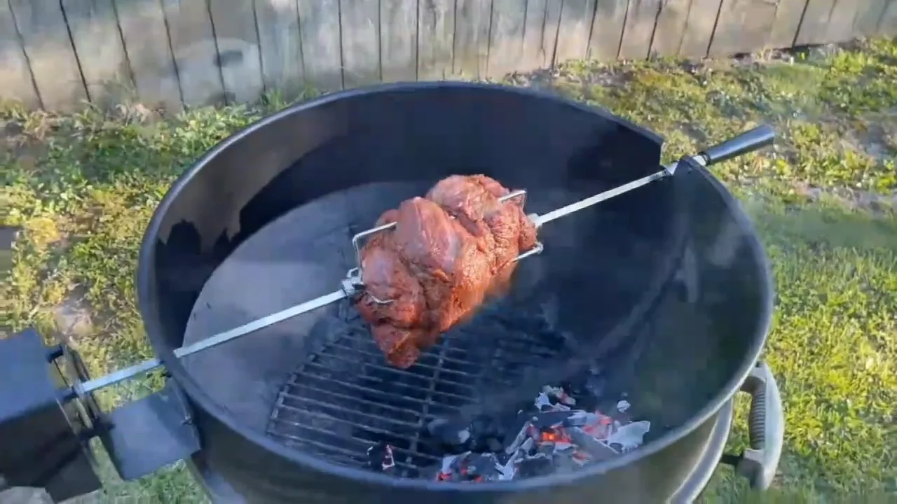 户外木质颗粒防火木炭自动旋转不锈钢烧烤烧烤烤架 - Buy 烧烤悬挂火坑户外,烧烤便携式火坑,烧烤室外火坑 Product on ...