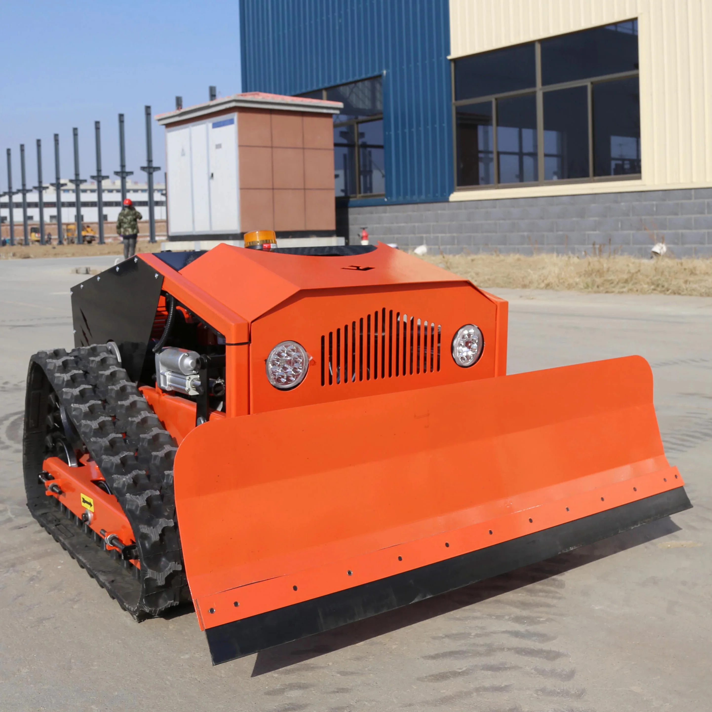 Remote Control Electric Robot Lawn Mower Small Lawn For Wasteland Mower