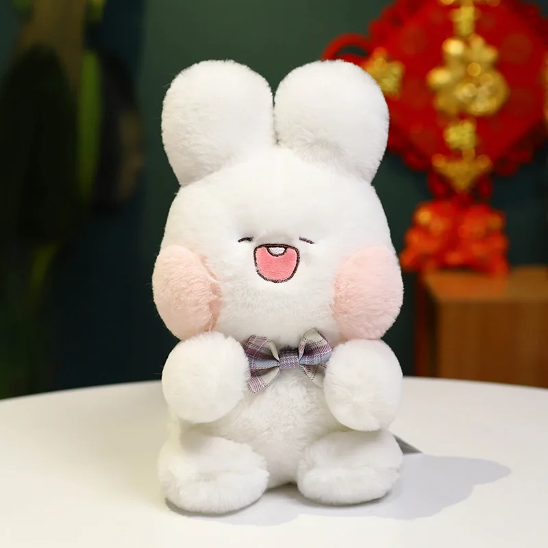 CustomPlushMaker's latest addition: a 24cm Chinese Costume Rabbit Plush Toy Bunny Doll, available for wholesale:Rabbit Plush Toy