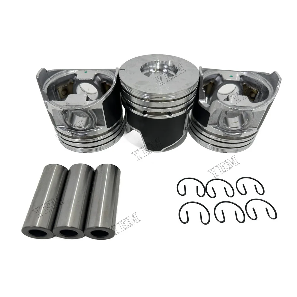 3LD2 Engine Overhaul Kit For Isuzu Gasket Piston Set 4