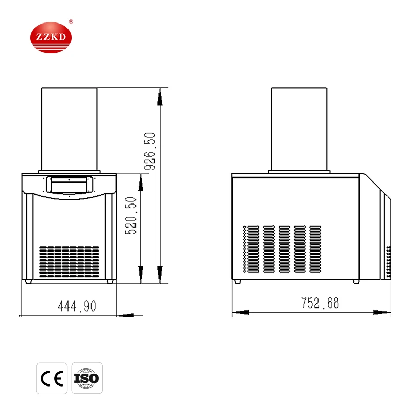 Laboratory Vacuum Benchtop Lyophilizer Factory Price