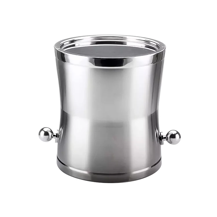 Olympia Mini Ice Bucket Stainless Steel 1L Innovative Design New Features