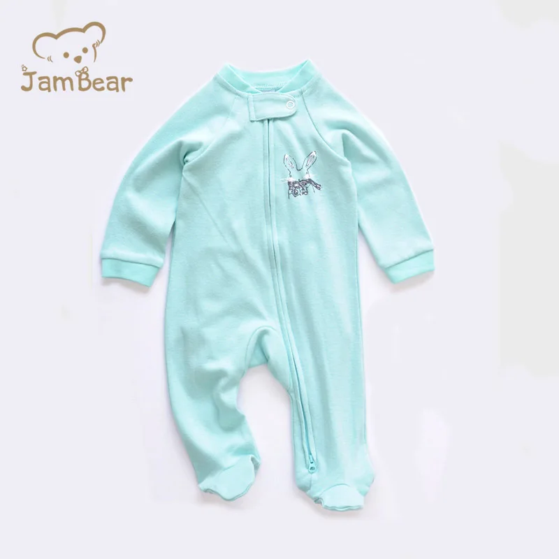 Детский комбинезон на молнии из органического хлопка для