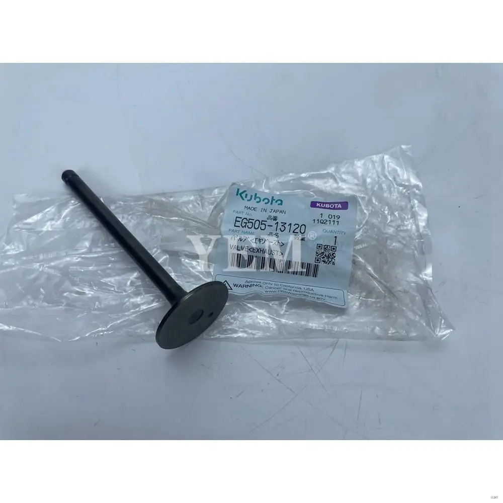 Engine EX Valve EG505-13120 For Kubota