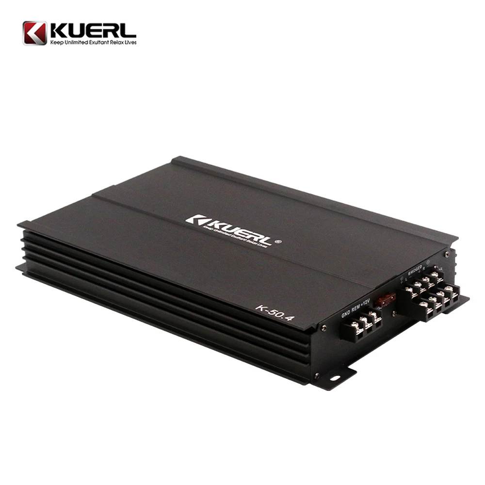 High Power Car Subwoofer Amplifier Channels, 50W RMS - Main Image