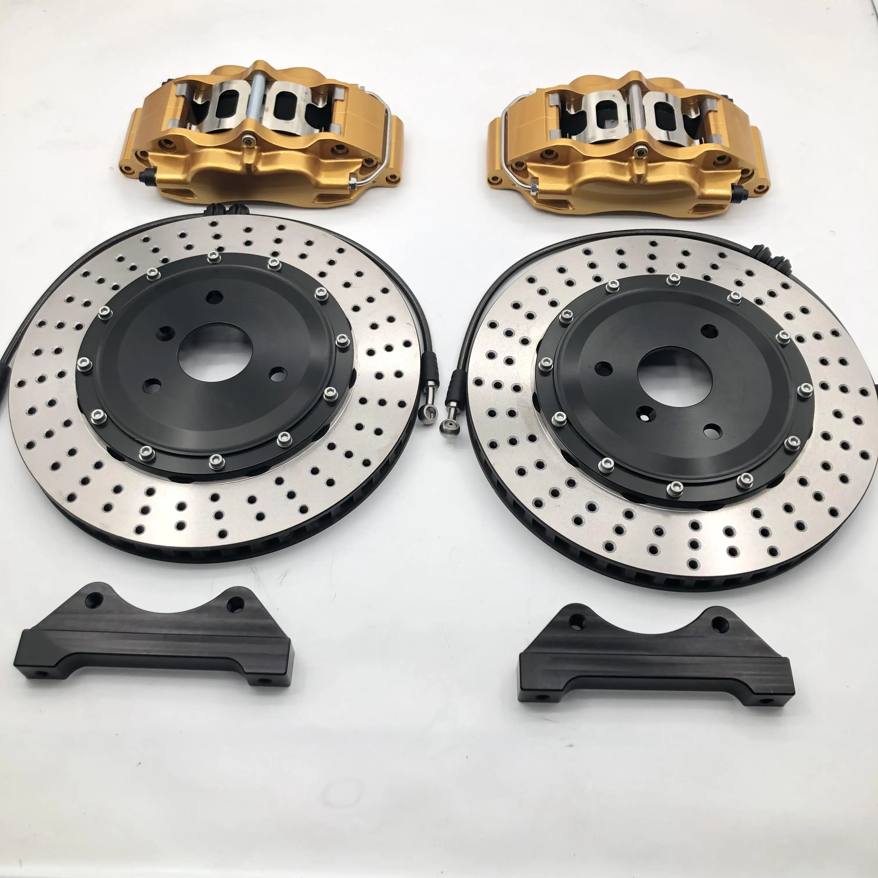 Modified Racing Brake Caliper 4 Pot Caliper Big Brake Kits for Ford Fiesta ford explorer volvo honda vw tiguan Golf