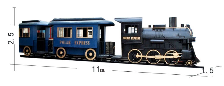 life size train set