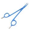 19cm blue bipolar scissors