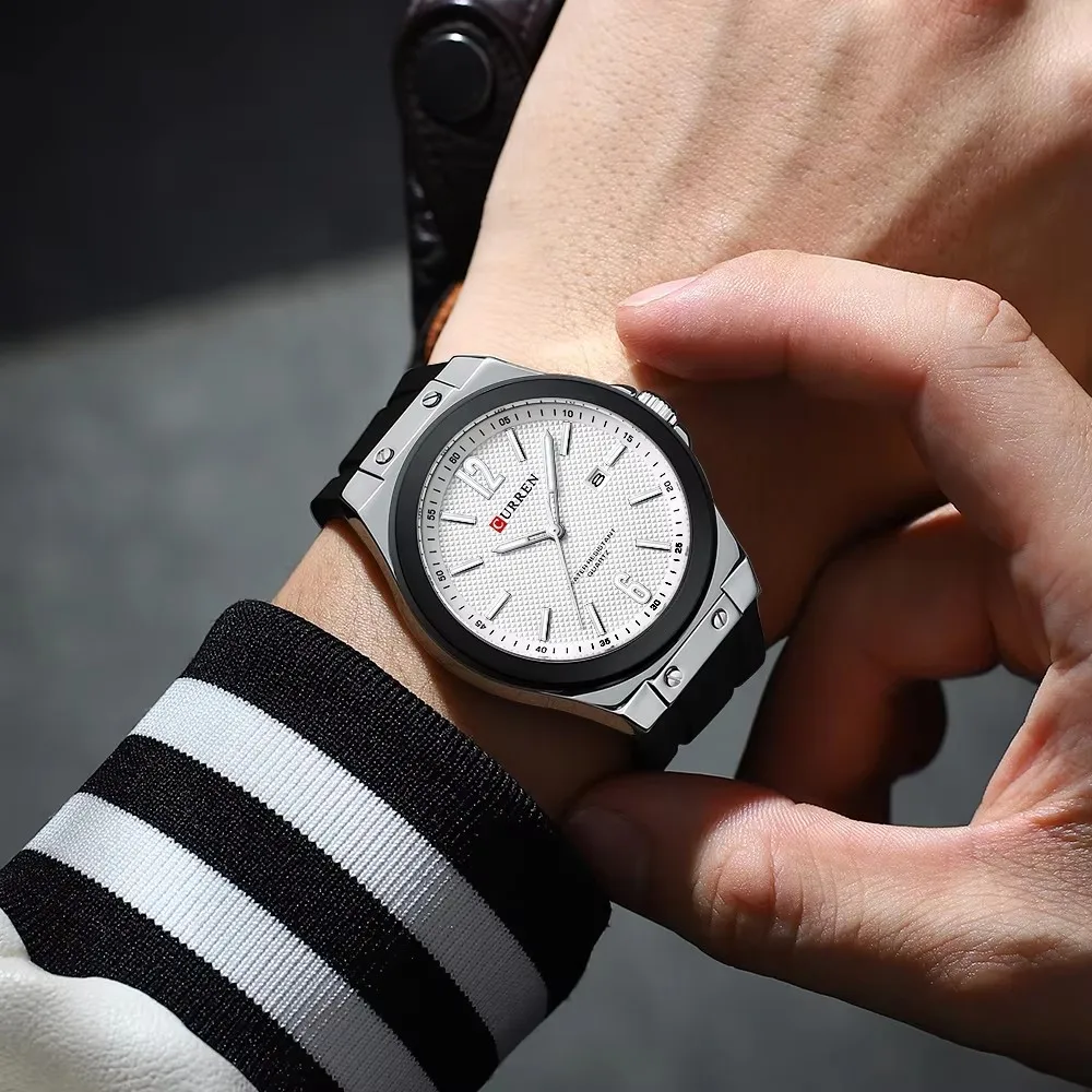 CURREN 8467 Men's Watch - Luxury Quartz with Luminous Hands