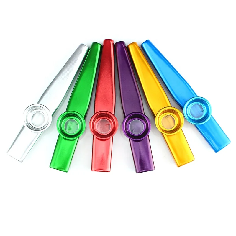 Custom Logo Top Quality Foreign Musical Instrument Easy to Use Metal Kazoo Toys for Wholesale Musical Instruments in China