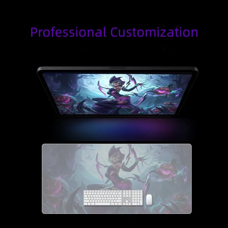 Custom Tempered Glass Mouse Pad Frosted Photovoltaic Glass Uv 3d Print