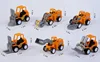 Pequeño vehículo de ingeniería, precio por unidad.