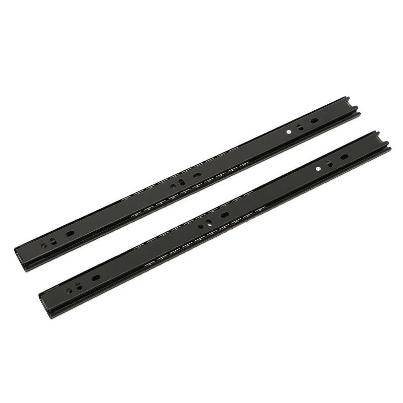 两折伸缩导轨 27毫米球抽屉滑轨 - buy slider rail,ball drawer