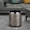 Anillo de plata 10L doble cubo de agua marrón gris