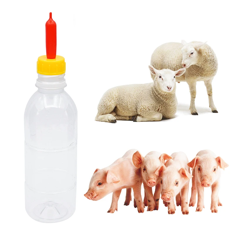 Farm Equipment Sheep Goat Milk Drink Nipples Orphan Lamb Feeding Bottle