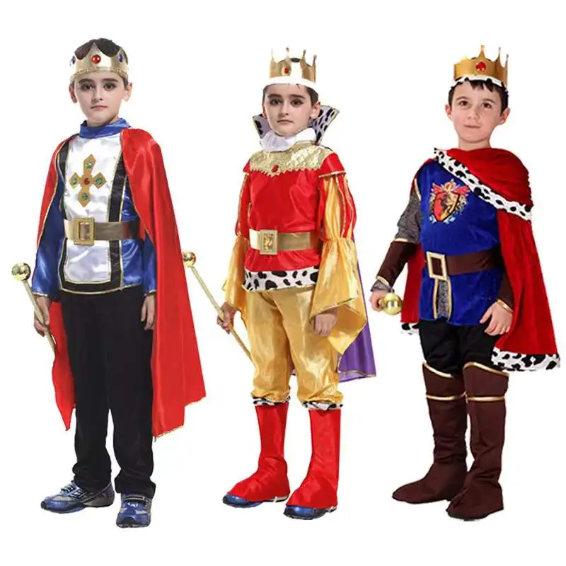 Hight Quality King Cosplay Costume For Children Halloween Boy's Makeup  Party Prince Clothing Prince Charming Costume For Boys - Buy King Cosplay  Costume For Children,Boy's Prince Clothing,Prince