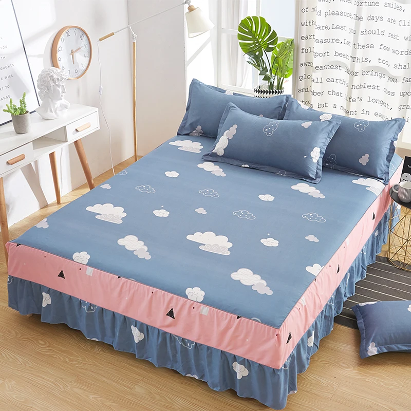 Лидер продаж, красивая мягкая юбка для кровати из домашнего текстиля