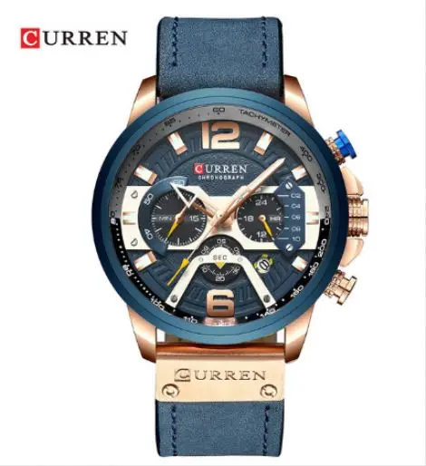 CURREN 8329 wholesale accurate men quartz wristwatch popular low price water resist Chronograph 24 hour sports wrist watch price Alibaba