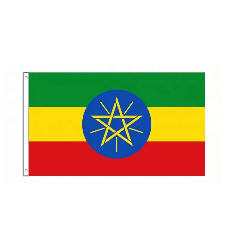 Nx Vliegende Polyester Alle Landen Ster Groen Geel Rood 3 5ft Ethiopische Vlag - Buy Ethiopische Vlag,Custom Vlag,3 * 5ft Ethiopische Vlag Product on Alibaba.com