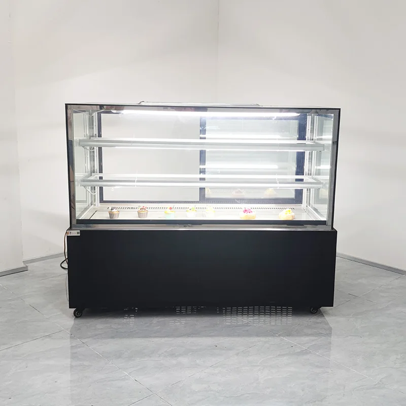 Commercial Freezer showcase Display Bakery Cake Cooler Sandwich Display Cooler