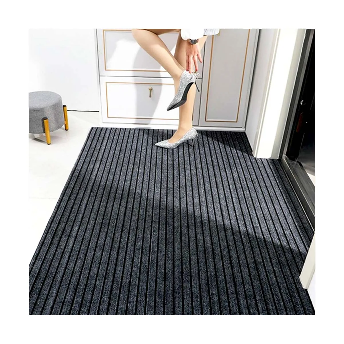 Flur Läufer Teppiche Ausstellung Gerippten Teppich Outdoor Gummimatten Rolle Innen Matten Tür Leichten Teppich