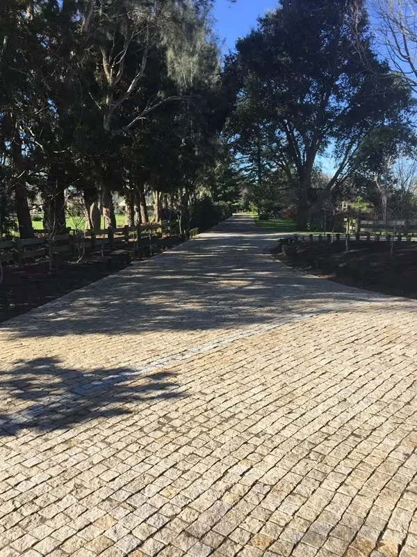 G603 Grey Granite Cobblestone Paver Natural Split for Outdoor Driveways Paver