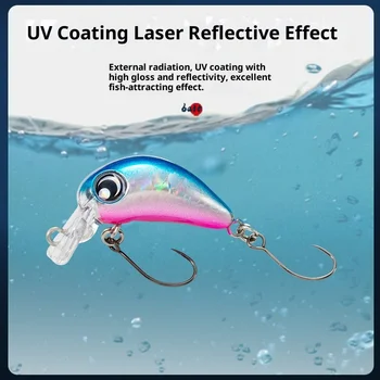 Manufacturer Wholesale UV-Coated Floating Minnow 32mm/18g Plastic Live Bait Fishing Lure Without Hooks – Minnow – view 3