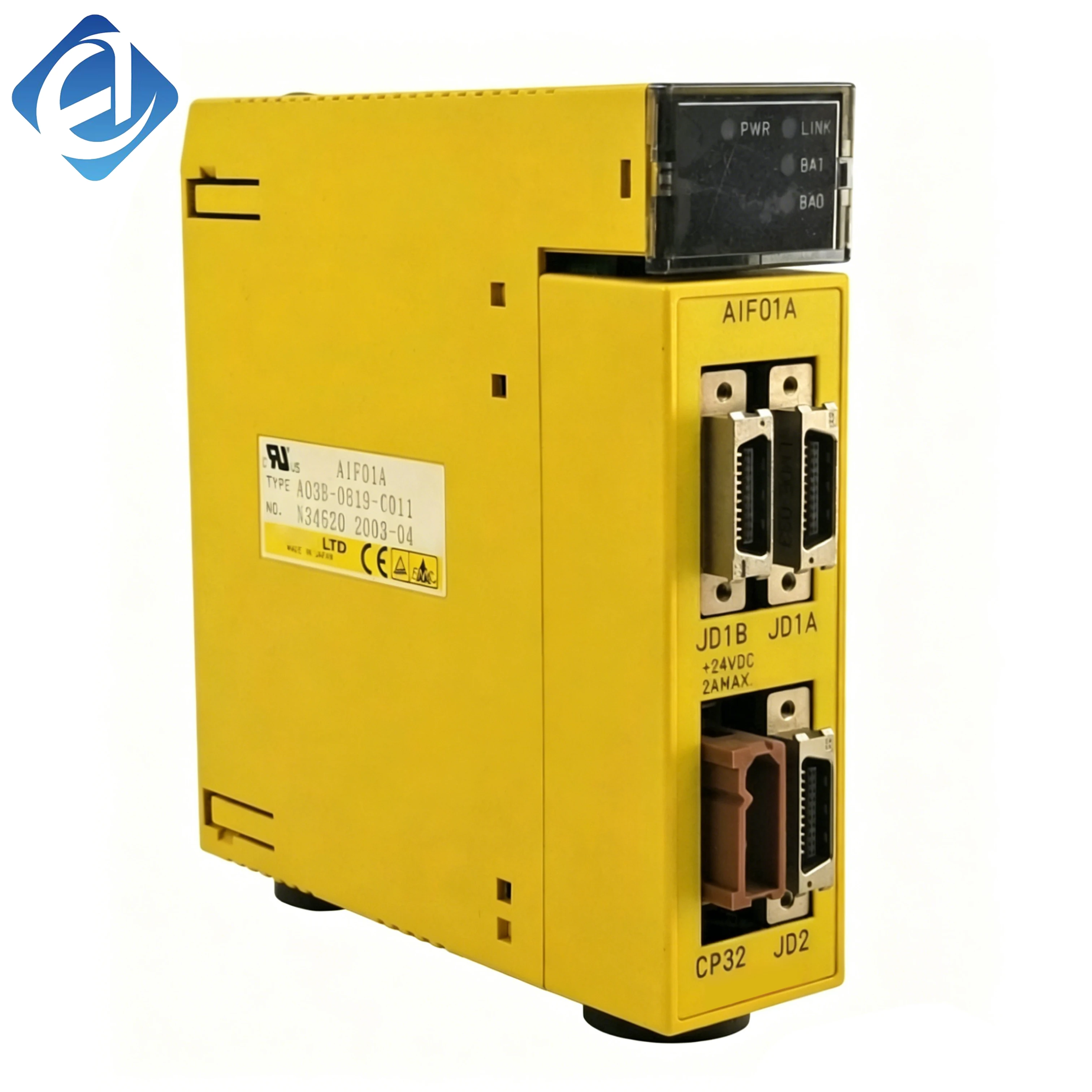 New Original A03B-0819-C011 This interface module belongs to A03B series for CNC automation systems. It connects main units with peripheral devices and transmits control signals stably. It features strong anti-interference, high stability and long service
