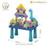 Bullet accumulation wooden table set toys 140PCS