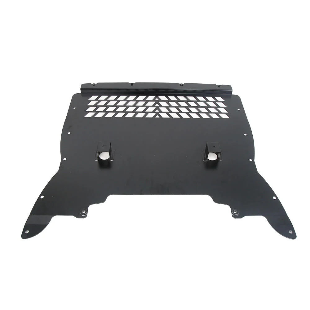 F90 M5 Aluminum Scratch Resistant Engine Oil Cooler Skid Plate Under Tray Lower Guard Shield Panel