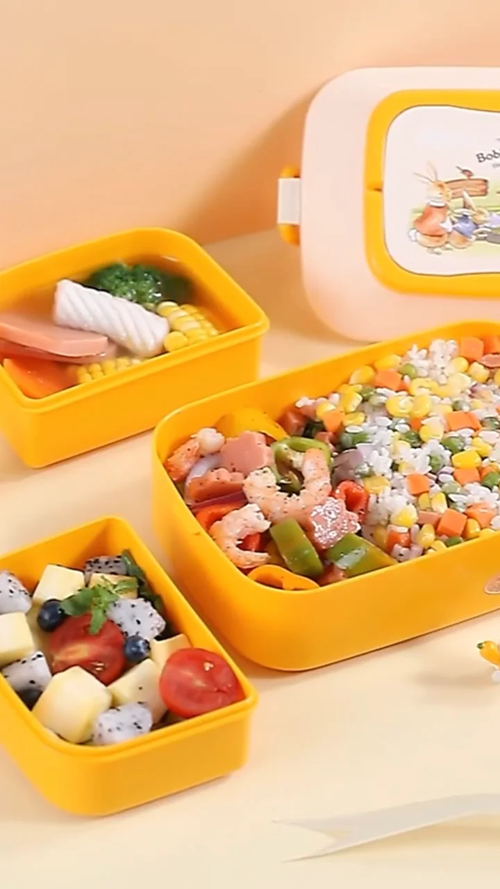 1000 Ml Bento Boxes For Adults Foodsafe Materials Bento Lunch Box For