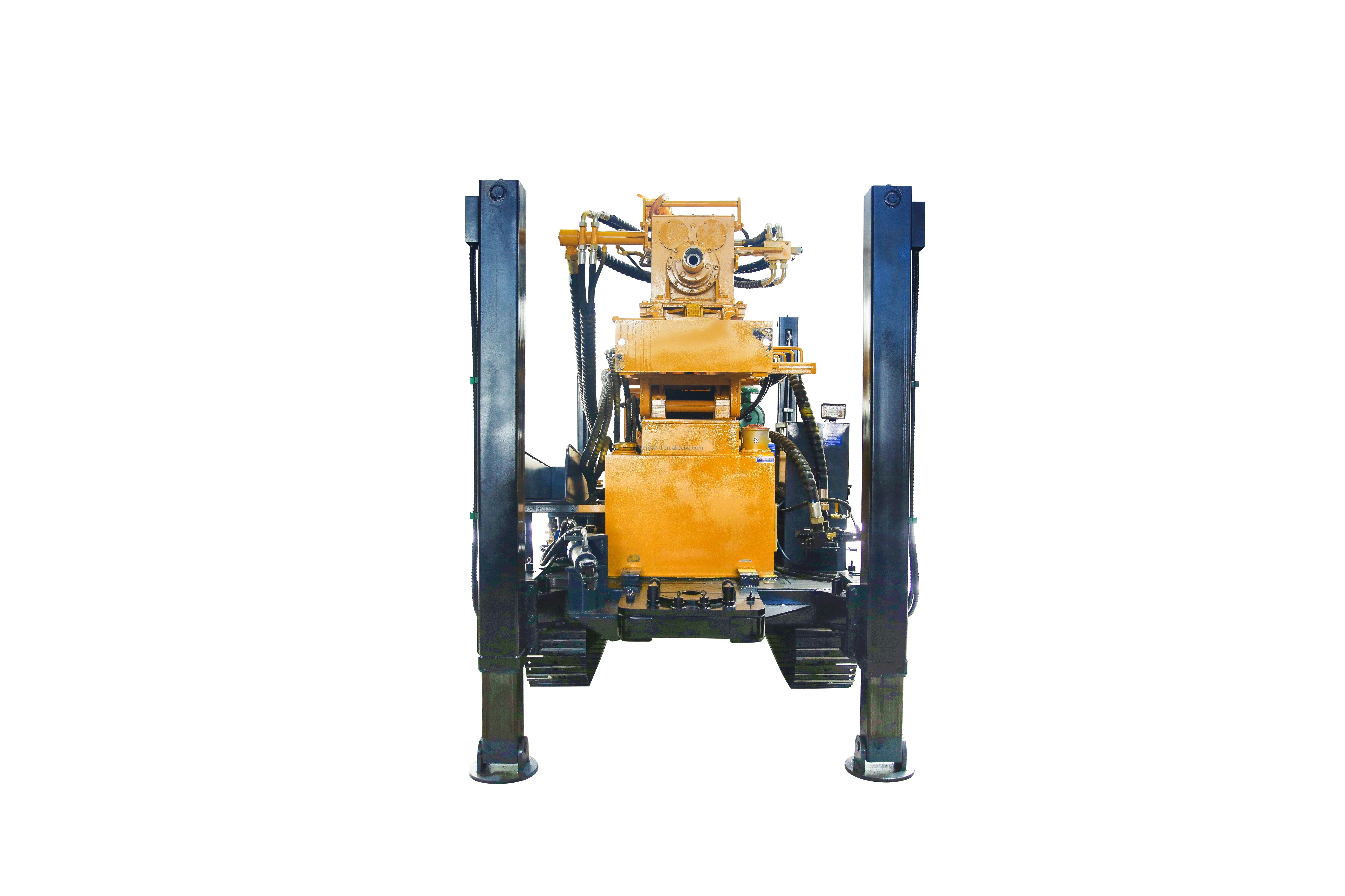 300m Water Well Drilling Rig with Steel Crawler Belt For Sale