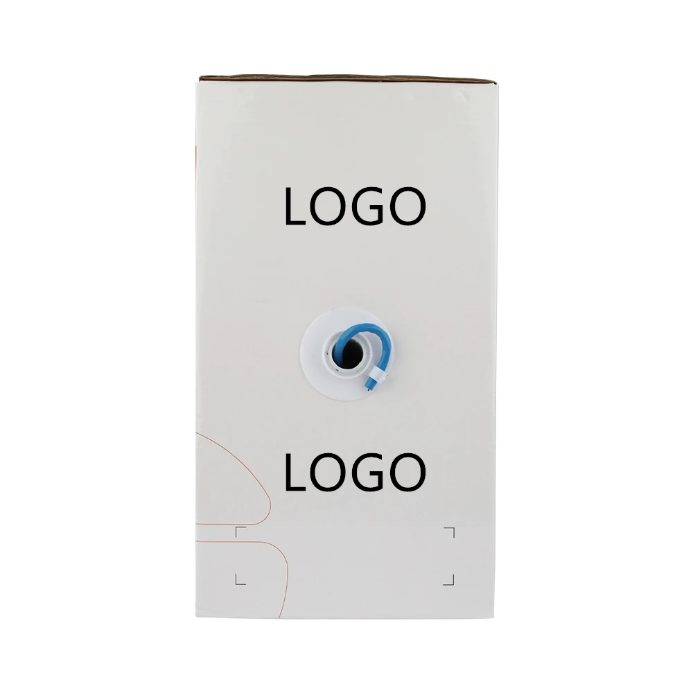 High Quality Network Internet Cable Factory Manufacture 8 Pair Cat 6 UTP Cat6 Lan Cables 305M - ANKUX.COM